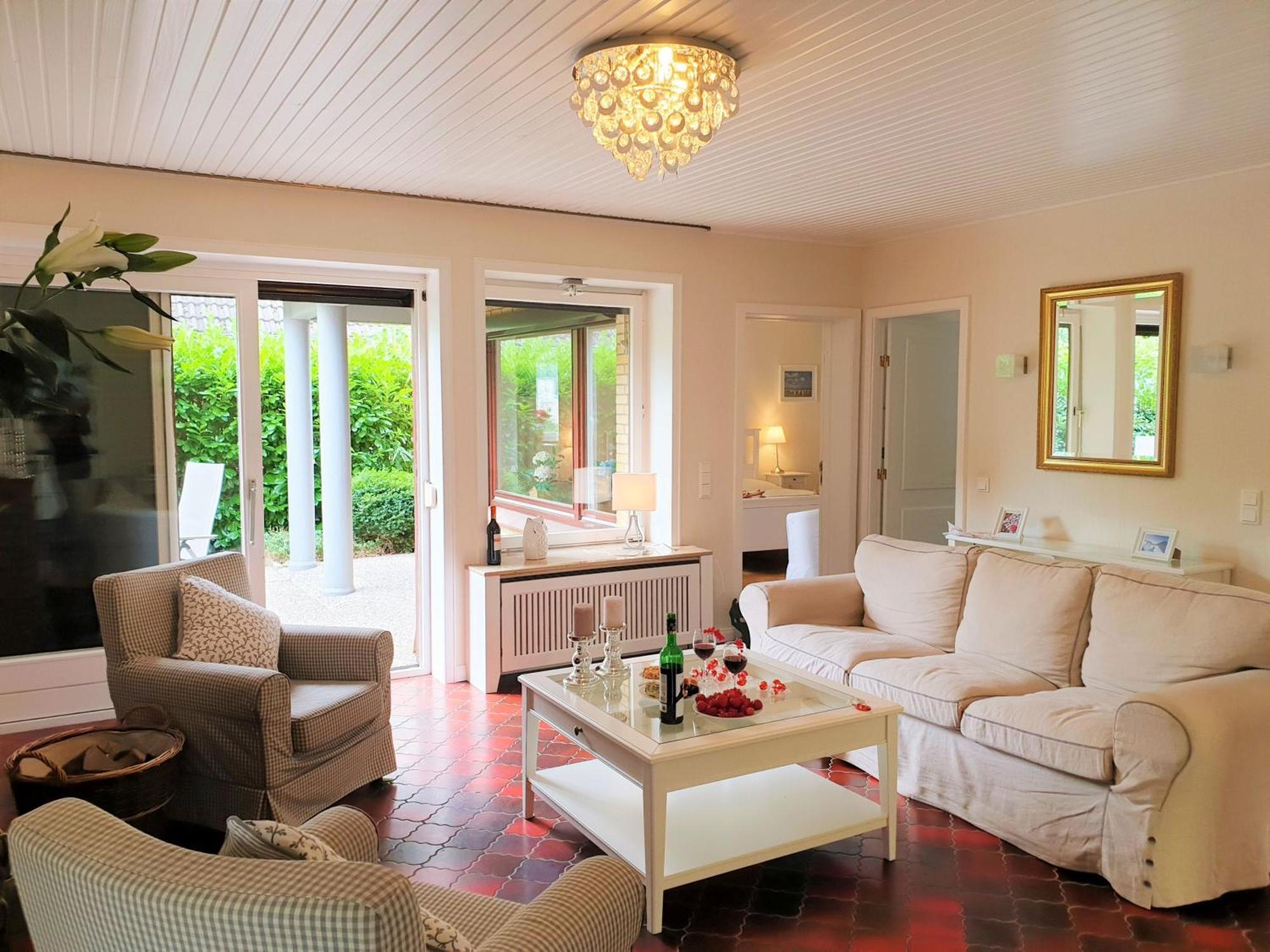 Fewo1846 - Villa Westerallee - Bungalow Mit Drei Schlafzimmern Und Garten Flensburg Exteriör bild
